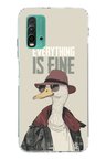 Redmi 9T-POCO M3 Uyumlu Everything is fine Baskılı Silikon Kılıf