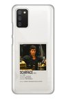Samsung Galaxy A02S Uyumlu Scarface Mini Poster Tasarımlı Baskılı Silikon Kılıf