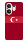 Vivo V60 Uyumlu Türk Milli Takım Kırmızı Forma Baskılı Silikon Kılıf