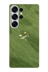Samsung Galaxy S25 ULTRA Uyumlu Zamanı Durduran Yeşil Papatya Düşleri Baskılı Silikon Kılıf