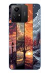 Redmi Note 12S Uyumlu Sonbahar İlkbaharım Baskılı Silikon Kılıf