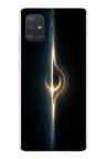 Samsung Galaxy A51 Uyumlu Galaksi Uzay Baskılı Silikon Kılıf