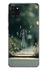 Samsung Galaxy A31 Uyumlu Neon Kız Çocugu Baskılı Silikon Kılıf