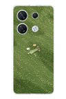 Infinix GT 20 PRO Uyumlu Zamanı Durduran Yeşil Papatya Düşleri Baskılı Silikon Kılıf