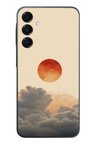 Samsung Galaxy A16 Uyumlu Bulut ve Güneş Baskılı Silikon Kılıf