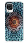 Samsung Galaxy A12 Uyumlu İran Dokuması Baskılı Silikon Kılıf