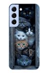 Samsung Galaxy S22 Uyumlu Yavru Kediler Baskılı Silikon Kılıf