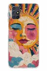 Samsung Galaxy M51 Uyumlu Efsunlu Güneş Baskılı Silikon Kılıf