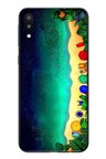 Samsung Galaxy M20 Uyumlu Tatil Kumsal Gecesi Baskılı Silikon Kılıf