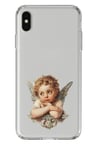iPhone X-XS Uyumlu Cupid's Dream (Eros’un Rüyası) Baskılı Silikon Kılıf