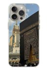 iPhone 15 PRO MAX Uyumlu Manevi Huzur Kabe Kapısı Umre Baskılı Silikon Kılıf