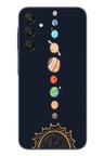 Samsung Galaxy A25 Uyumlu Gezegenler Baskılı Silikon Kılıf