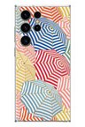 Samsung Galaxy S23 Ultra Uyumlu Şemsiyeler Baskılı Silikon Kılıf