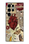 Samsung Galaxy S23 ULTRA Uyumlu Vampire Diaries Vintage Baskılı Silikon Kılıf