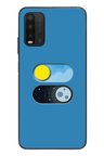Redmi 9T Uyumlu Gece Gündüz Geçiş Baskılı Silikon Kılıf