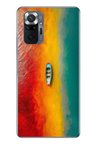 Redmi Note 10 Uyumlu Rengarenk Tekne Baskılı Silikon Kılıf