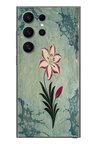 Samsung Galaxy S24 Ultra Uyumlu Çiçek Deseni Baskılı Silikon Kılıf