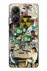 POCO X7 PRO Uyumlu Breaking Bad Kolaj Baskılı Silikon Kılıf