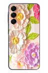 Samsung Galaxy A16 Uyumlu Beyaz Papatyalar Baskılı Silikon Kılıf