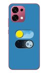 Oppo A6 PRO
 Uyumlu Gece Gündüz Geçiş Baskılı Silikon Kılıf