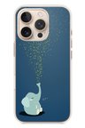İphone 16 Pro Uyumlu Uyuyan Fil Baskılı Silikon Kılıf