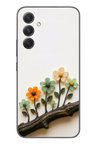Samsung Galaxy A54 Uyumlu Dalda Açan Çiçekler Baskılı Silikon Kılıf