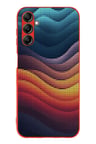 Samsung Galaxy A14 Uyumlu Noktalı Renkler Baskılı Silikon Kılıf