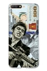 Huawei Y6 2018 - Honor 7A Uyumlu Scarface Dolar Tasarımlı Baskılı Silikon Kılıf
