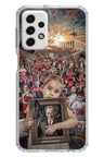 Samsung Galaxy A73 Uyumlu Anıtkabir Atatürk Portre Baskılı Silikon Kılıf