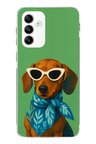Samsung Galaxy A05s Uyumlu Cool Dachshund Köpek Baskılı Silikon Kılıf