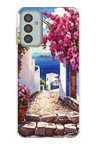 Samsung Galaxy M13-M23 Uyumlu Ege'nin Kayıp Sokakları Baskılı Silikon Kılıf