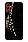 Samsung Galaxy A14 Uyumlu Gezegenlerin Dansı Baskılı Silikon Kılıf