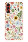 Samsung Galaxy A14 Uyumlu Bitkilerin Ahengi Baskılı Silikon Kılıf