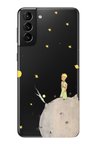 Samsung Galaxy S21 PLUS Uyumlu Küçük Prens Tasarımlı Baskılı Silikon Kılıf