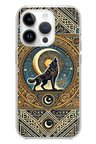 iPhone 14 PRO Uyumlu Yalnız Kurt Göktürk Baskılı Silikon Kılıf