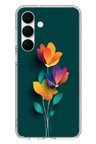 Samsung Galaxy S25 FE Uyumlu Modernizimin Çicekleri Baskılı Silikon Kılıf