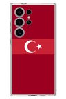 Samsung Galaxy S24 ULTRA Uyumlu Türk Milli Takım Kırmızı Forma Baskılı Silikon Kılıf
