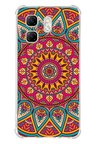 Infinix Hot 50i - Smart 9 Uyumlu Mandala Baskılı Silikon Kılıf