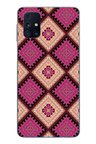 Samsung Galaxy M31s Uyumlu Pembe Yavrusu Motifleri Baskılı Silikon Kılıf