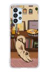 Samsung Galaxy A53 Uyumlu Nostaljik Köpek Tasarımlı Baskılı Silikon Kılıf