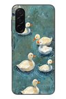 Samsung Galaxy A26 Uyumlu Yüzen Ördekler Baskılı Silikon Kılıf