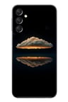 Samsung Galaxy A24 Uyumlu Bulut  Yansıması Baskılı Silikon Kılıf