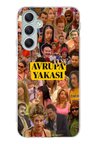 Samsung Galaxy A34 Uyumlu Avrupa Yakası Baskılı Silikon Kılıf