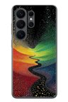 Samsung Galaxy S26 Ultra Uyumlu Renkli Yollar Baskılı Silikon Kılıf