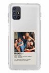 Samsung Galaxy M51 Uyumlu Friends Mini Poster Tasarımlı Baskılı Silikon Kılıf