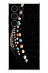 Samsung Galaxy S23 Ultra Uyumlu Gezegenlerin Dansı Baskılı Silikon Kılıf