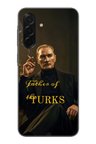 Samsung Galaxy A36 Uyumlu Atatürk Father of the Turks Baskılı Silikon Kılıf