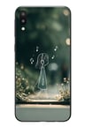 Samsung Galaxy M20 Uyumlu Neon Kız Çocugu Baskılı Silikon Kılıf