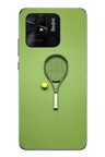 Redmi 10C Uyumlu Tenis Raketi Baskılı Silikon Kılıf