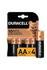 2 ADET  Duracell Kalem 4' Lü Pil